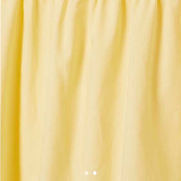 H&M 100% cotton yellow mini dress - Picture 3 of 3